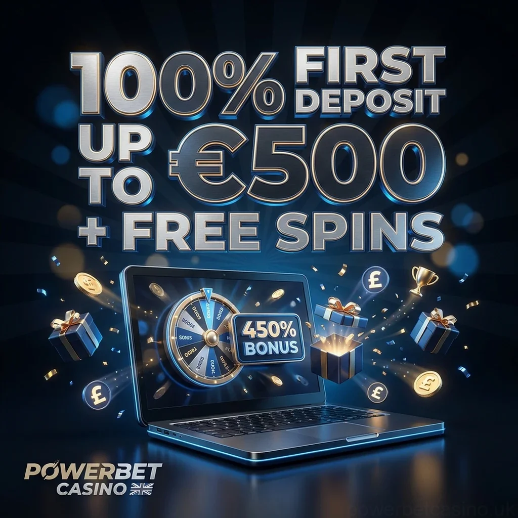 100% FIRST DEPOSITUP TO €500 + FREE SPINS